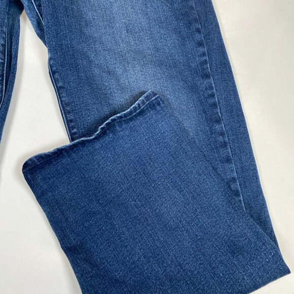 Levi's Perfect Slimming Straight Leg 512 12M Cotton Blend Blue Jeans - Picture 2 of 6